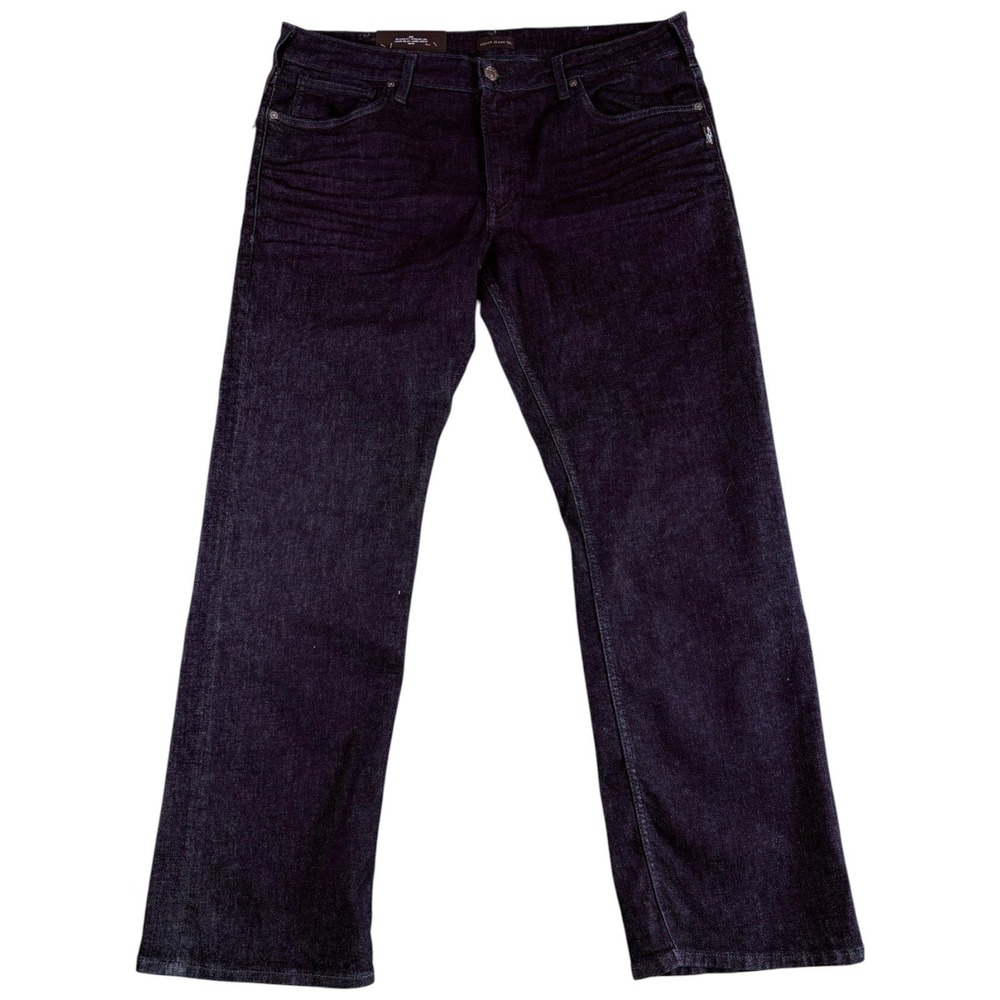 NWT Silver Jeans Co Zac Jeans Mens 40x32 Dark Wash Straight Relaxed Fit Western